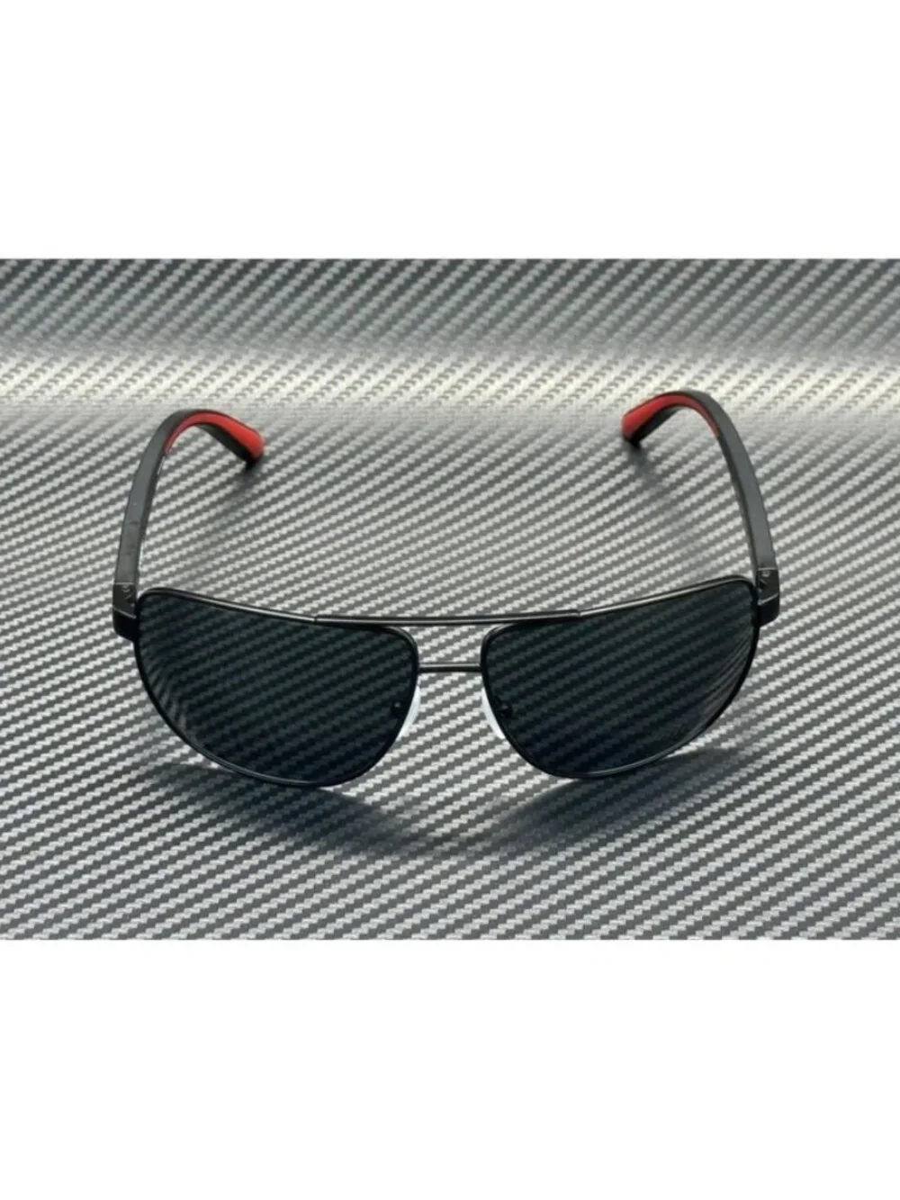 New Ferrari Men Matte Black Sunglasses 64-14-135